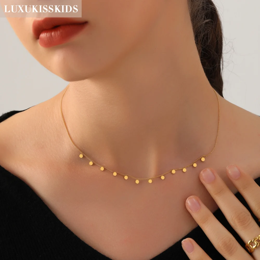 Golden Star Heart Necklace