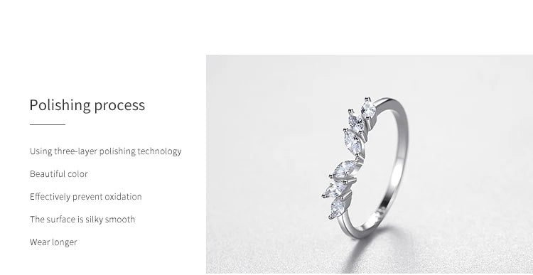 Geometric Zirconia Stackable Ring