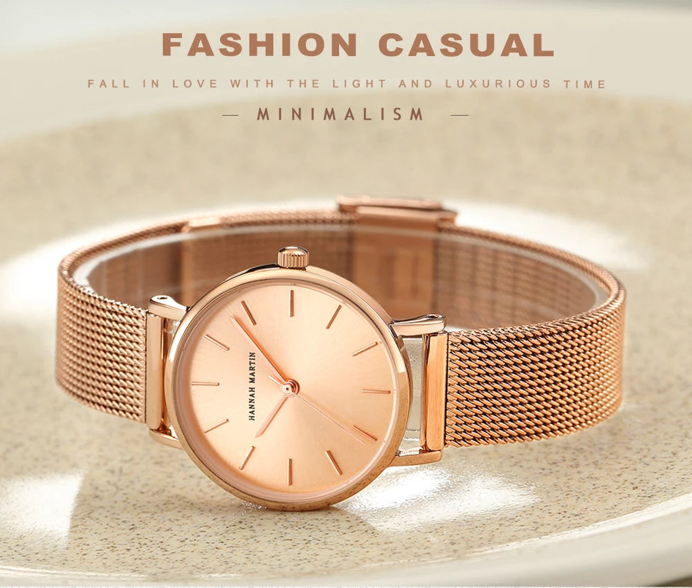 Elegant Ladies Quartz Wristwatch
