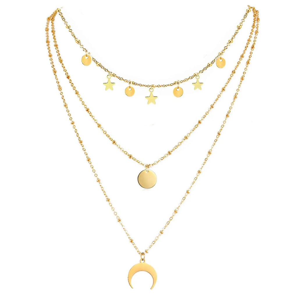 Celestial Charm Choker Necklace