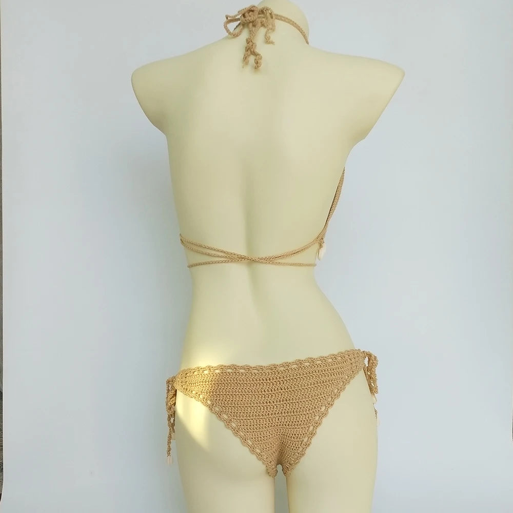 Crochet Beachwear Ensemble