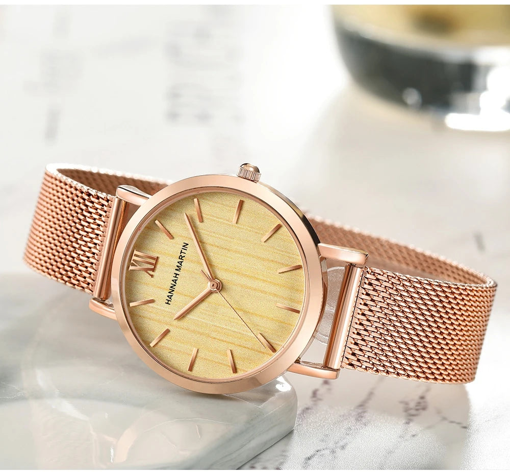 Elegant Ladies Quartz Wristwatch