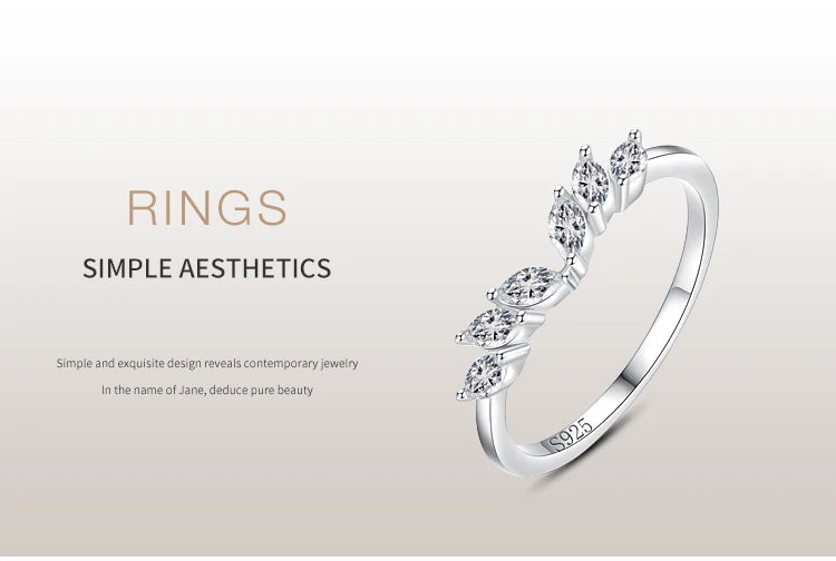 Geometric Zirconia Stackable Ring