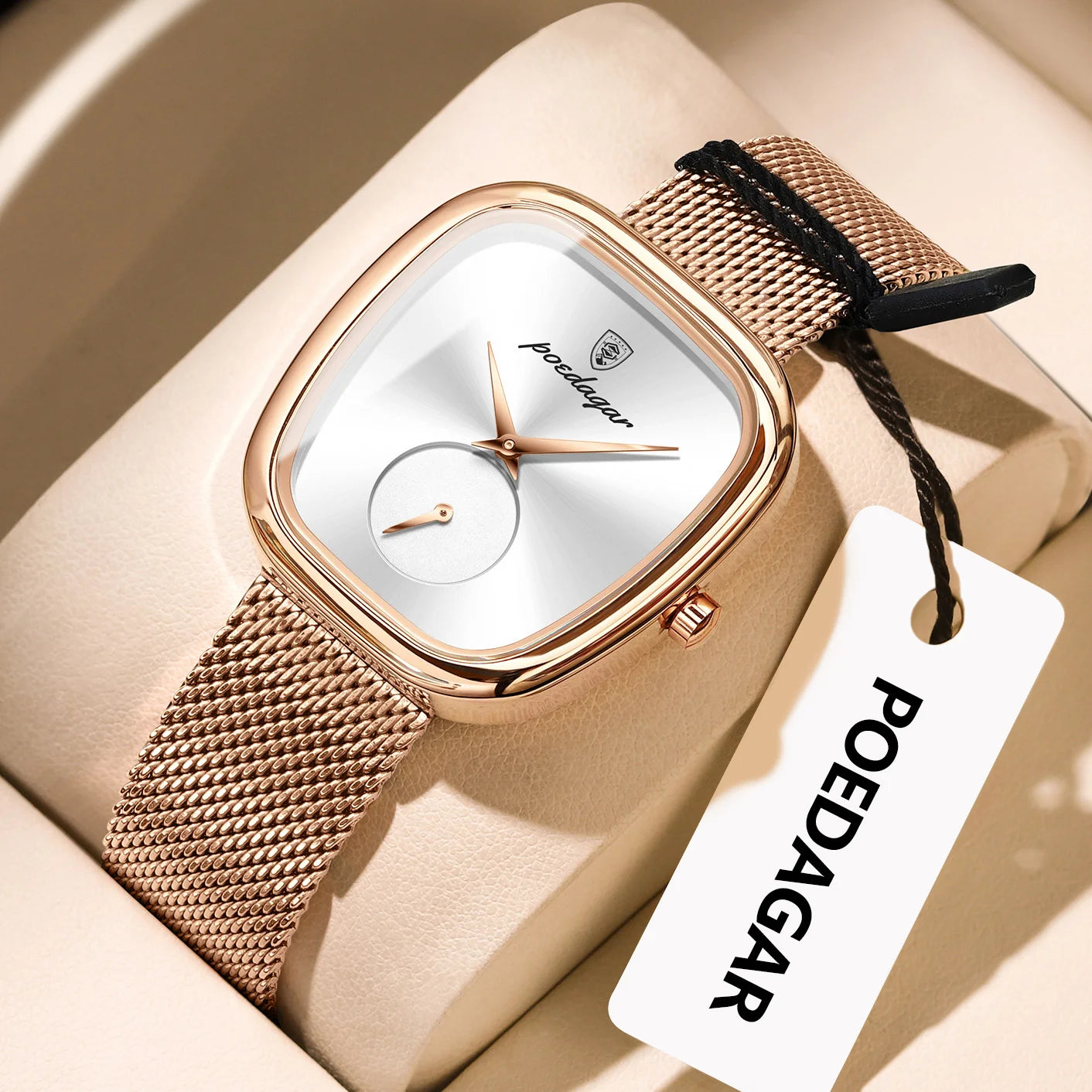 Elegant Women's Stainless Steel Watch