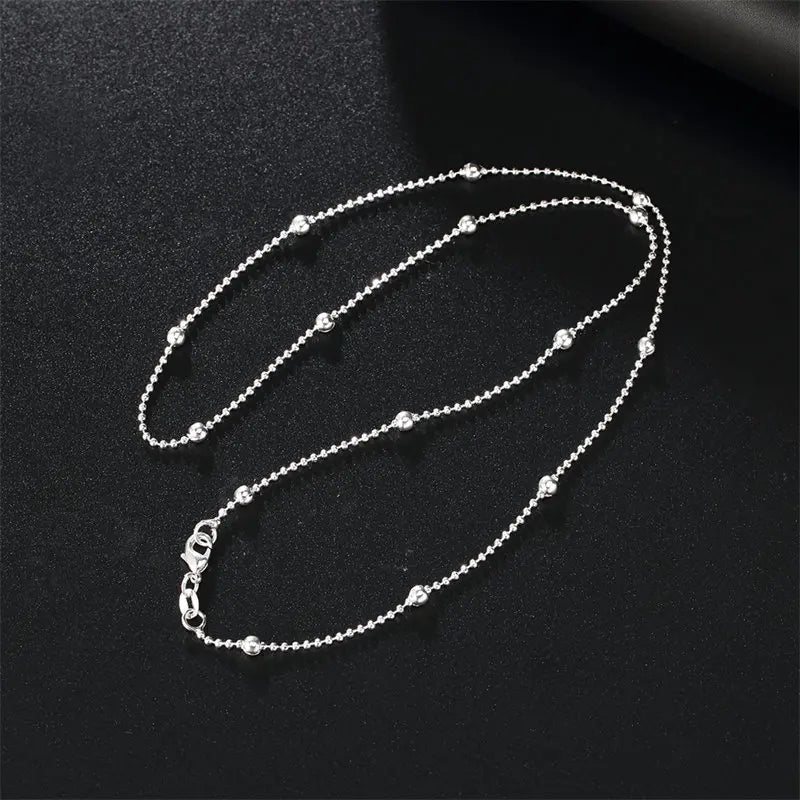 Classic Silver Bead Chain