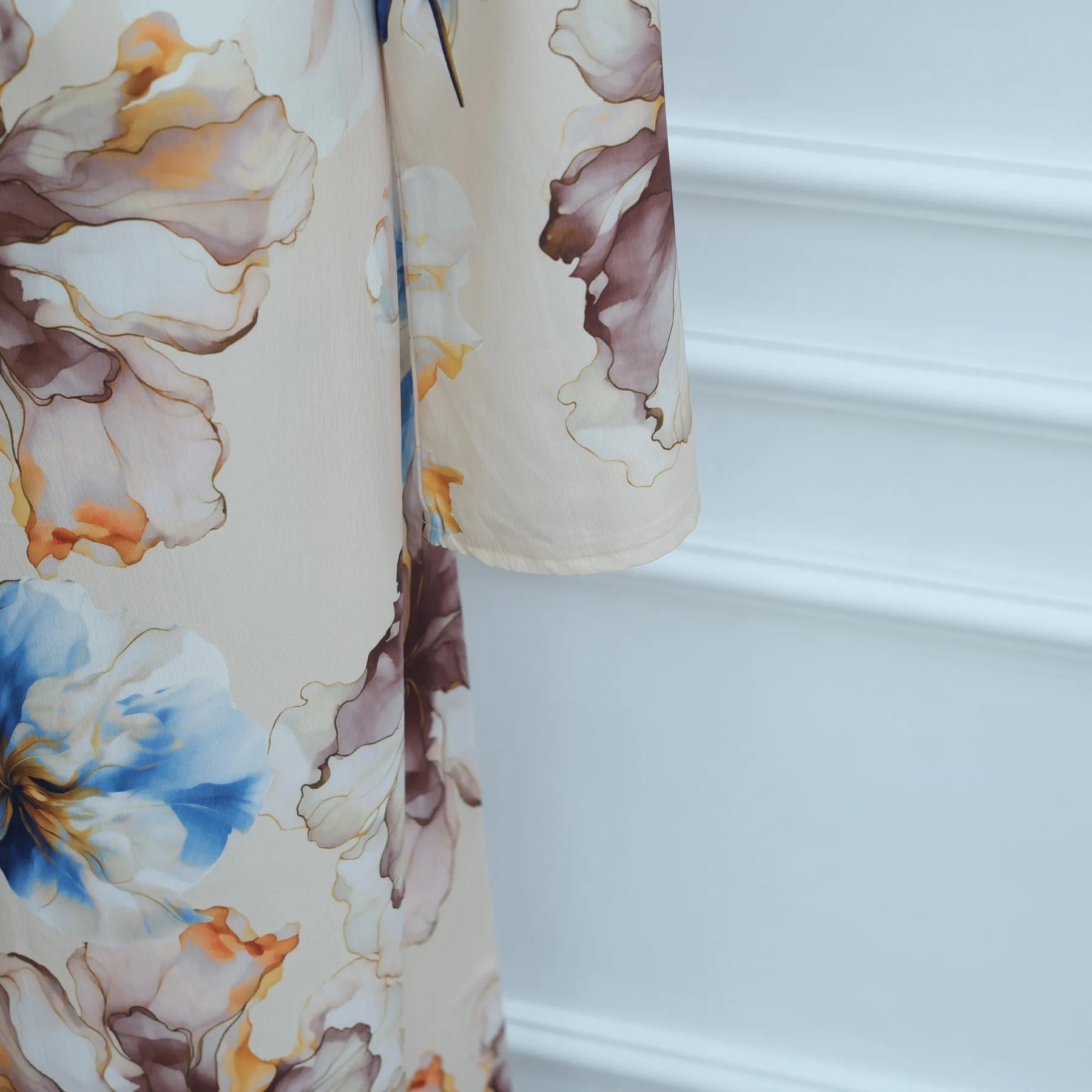 Turkish-Inspired Printed Kaftan