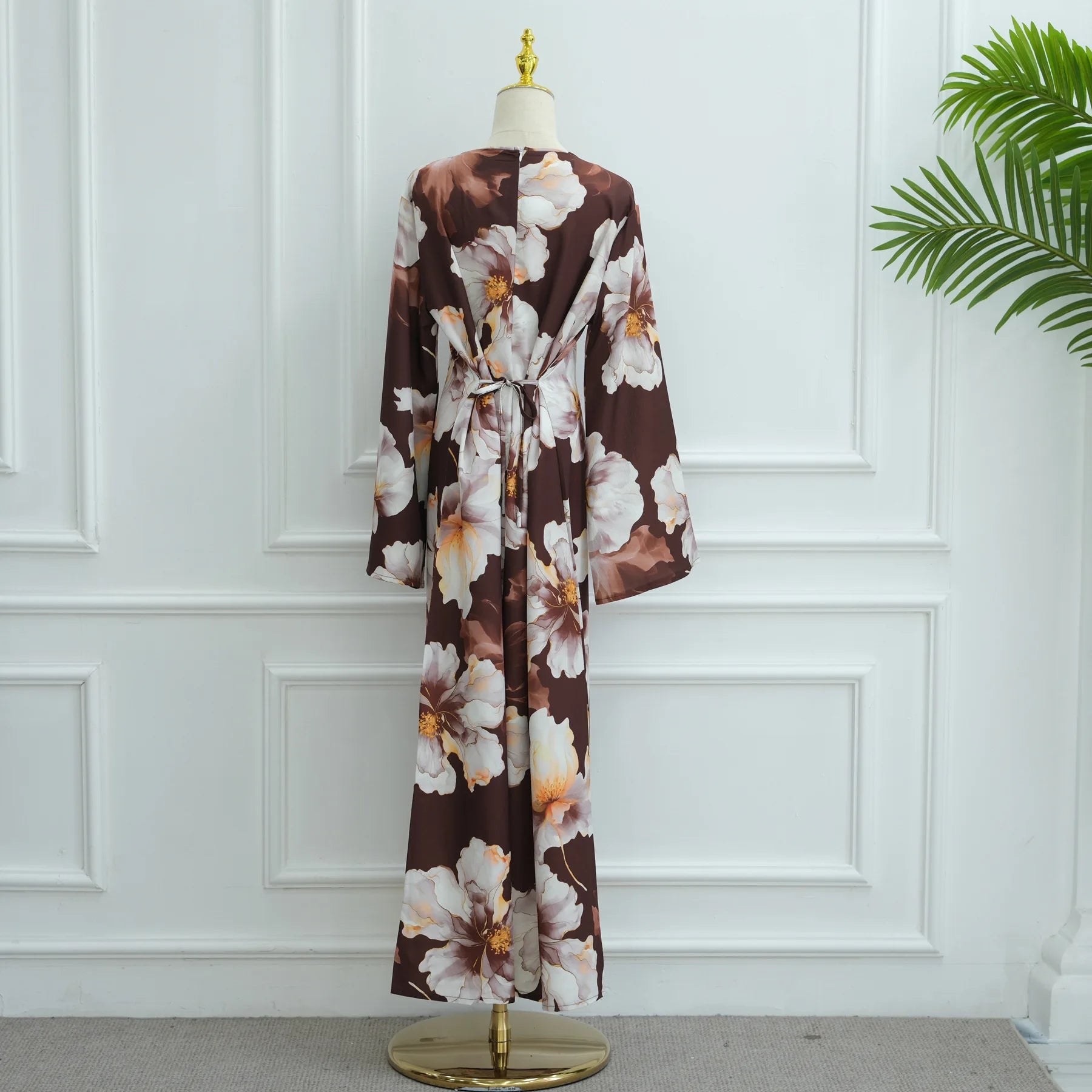 Turkish-Inspired Printed Kaftan
