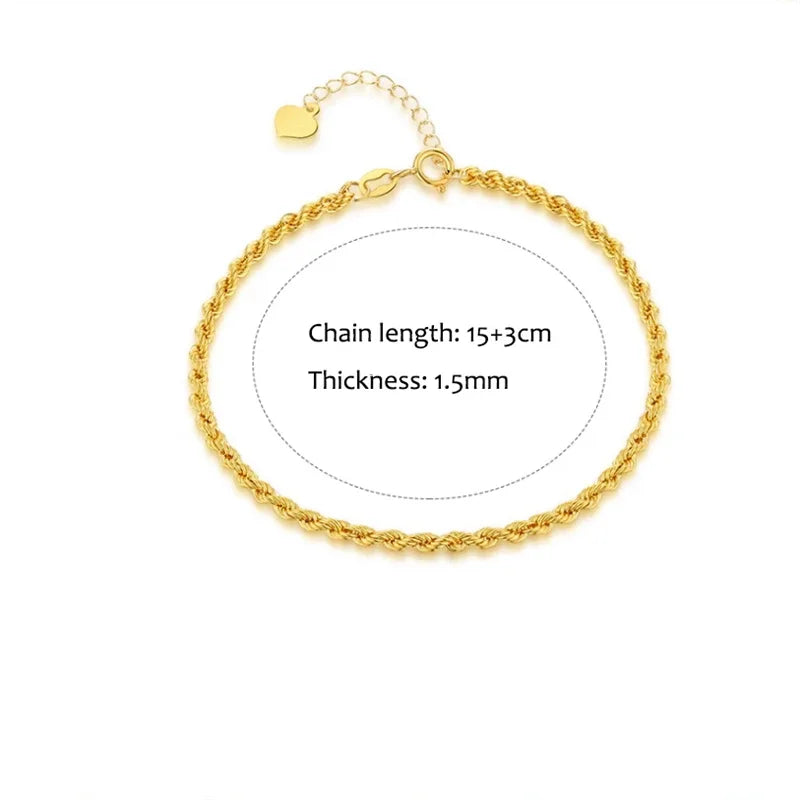 Women's Fine Gold Bracelet
