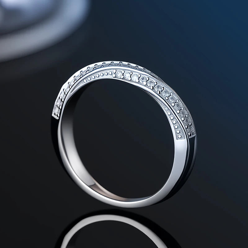 Moissanite Solitaire Ring
