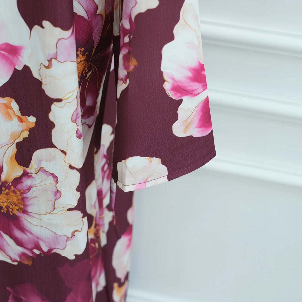 Turkish-Inspired Printed Kaftan