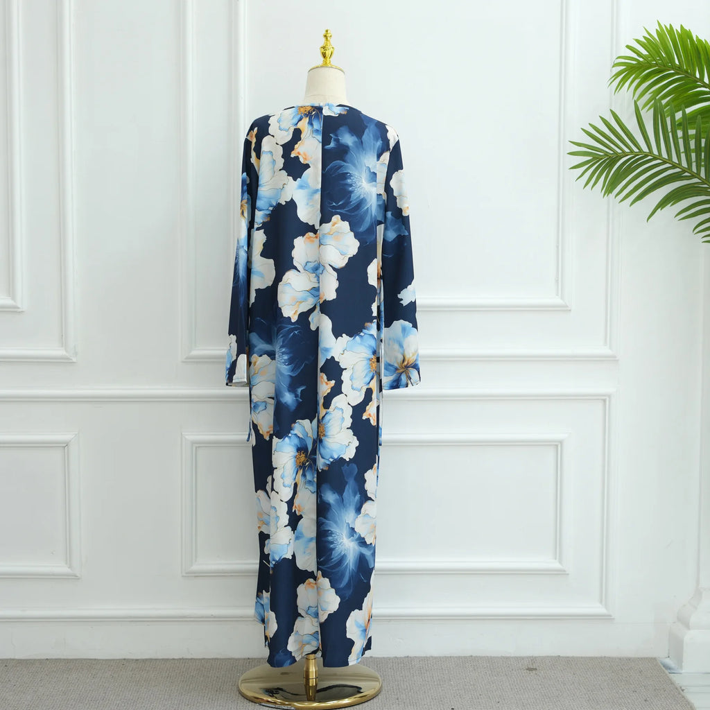 Turkish-Inspired Printed Kaftan