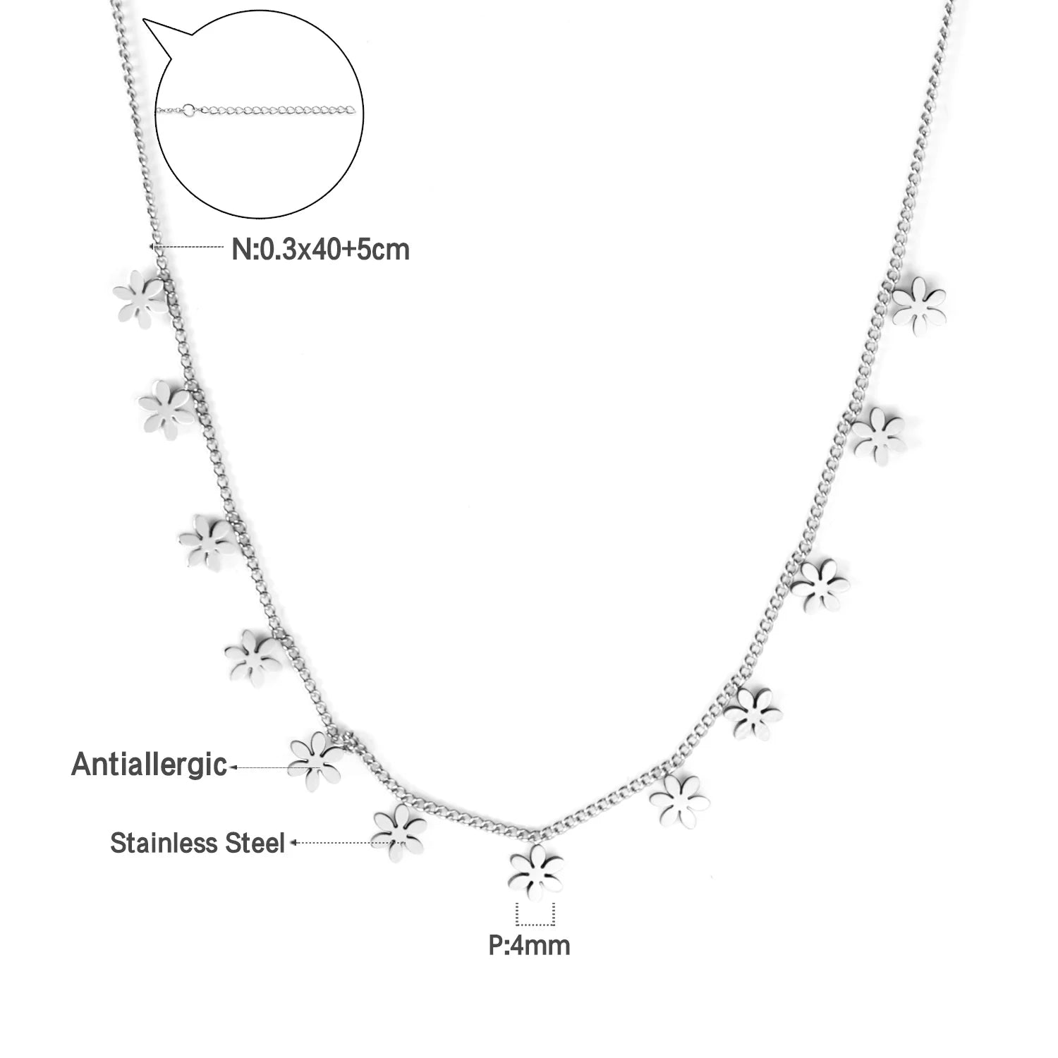 Golden Star Heart Necklace