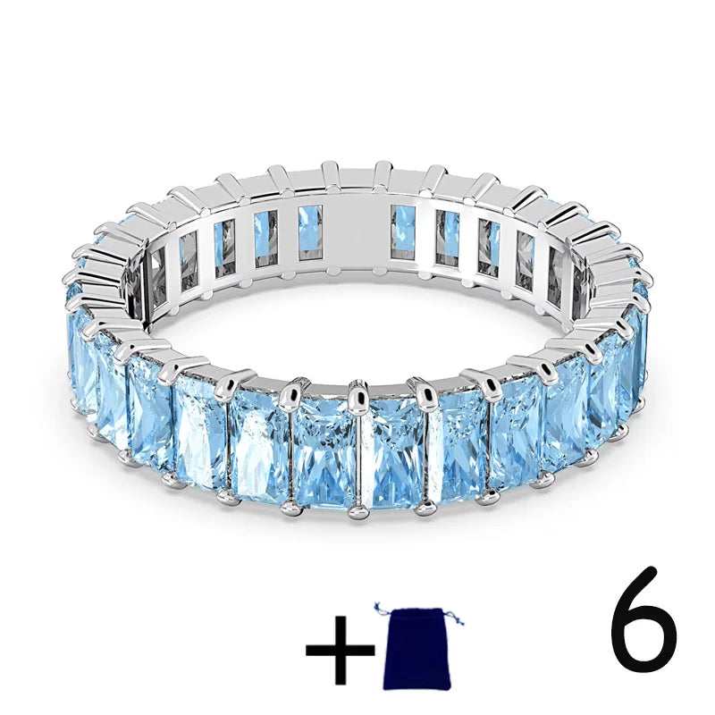 Rainbow Zircon Fashion Ring