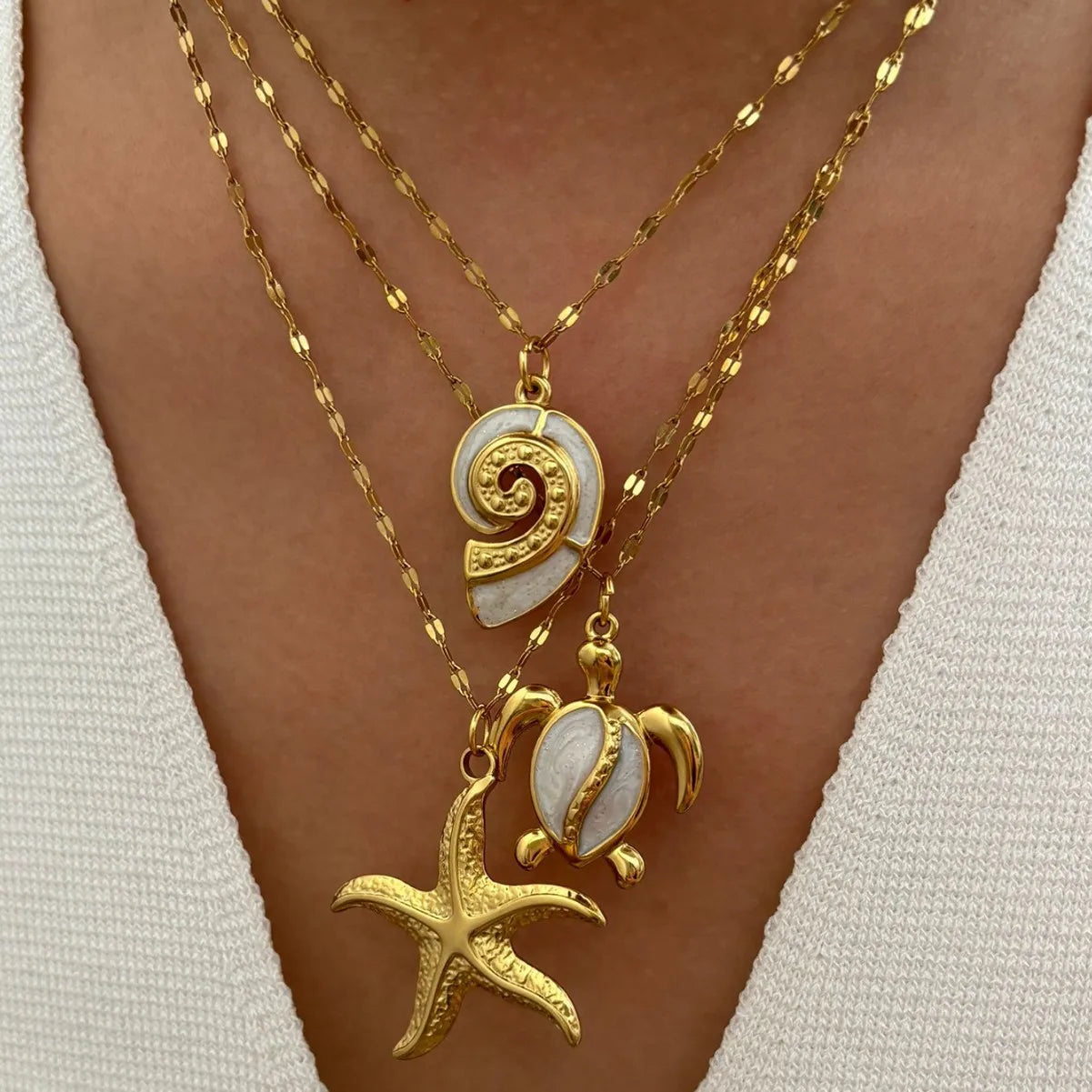 Marine Charm Necklace