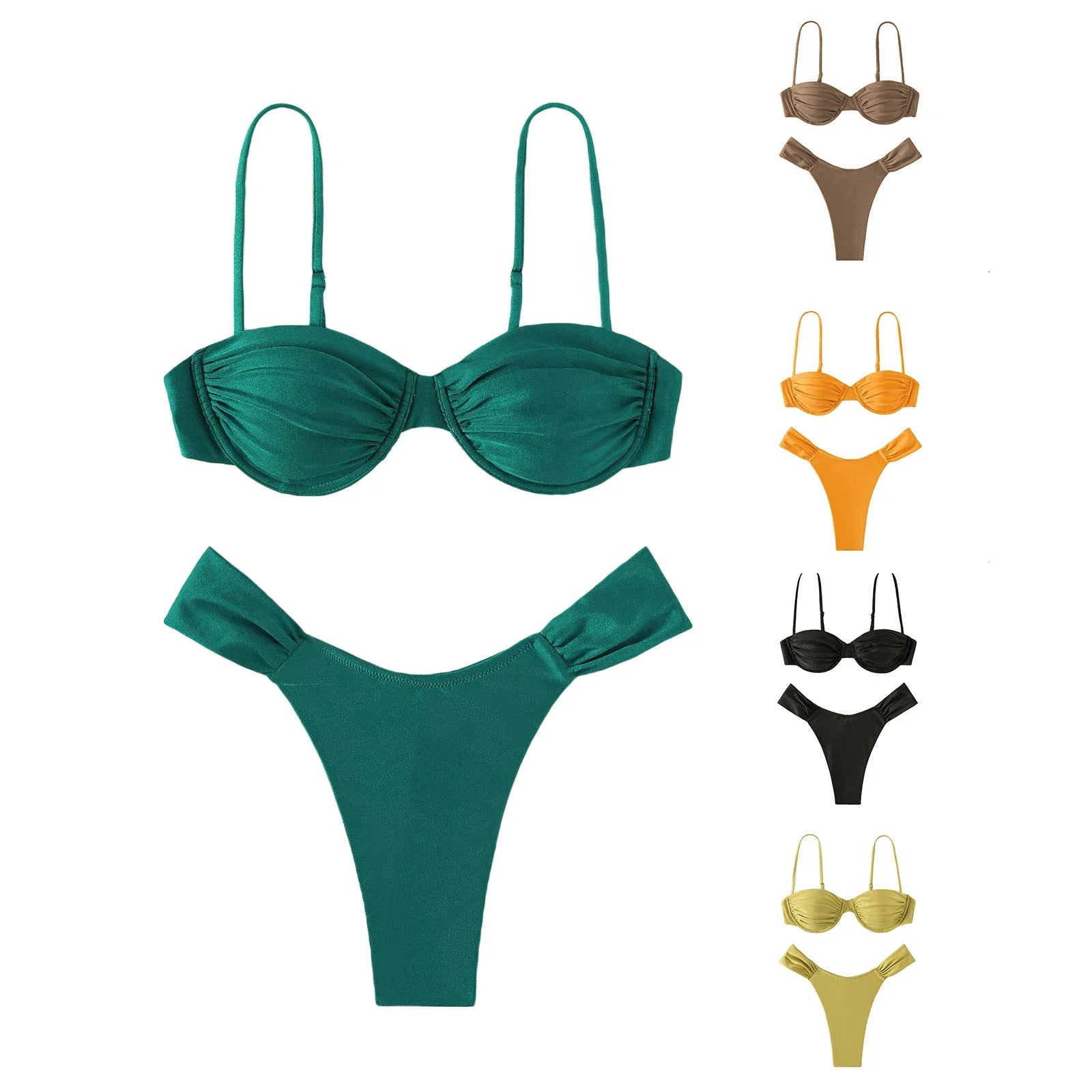 Women's Swim Bra & Shorts Set