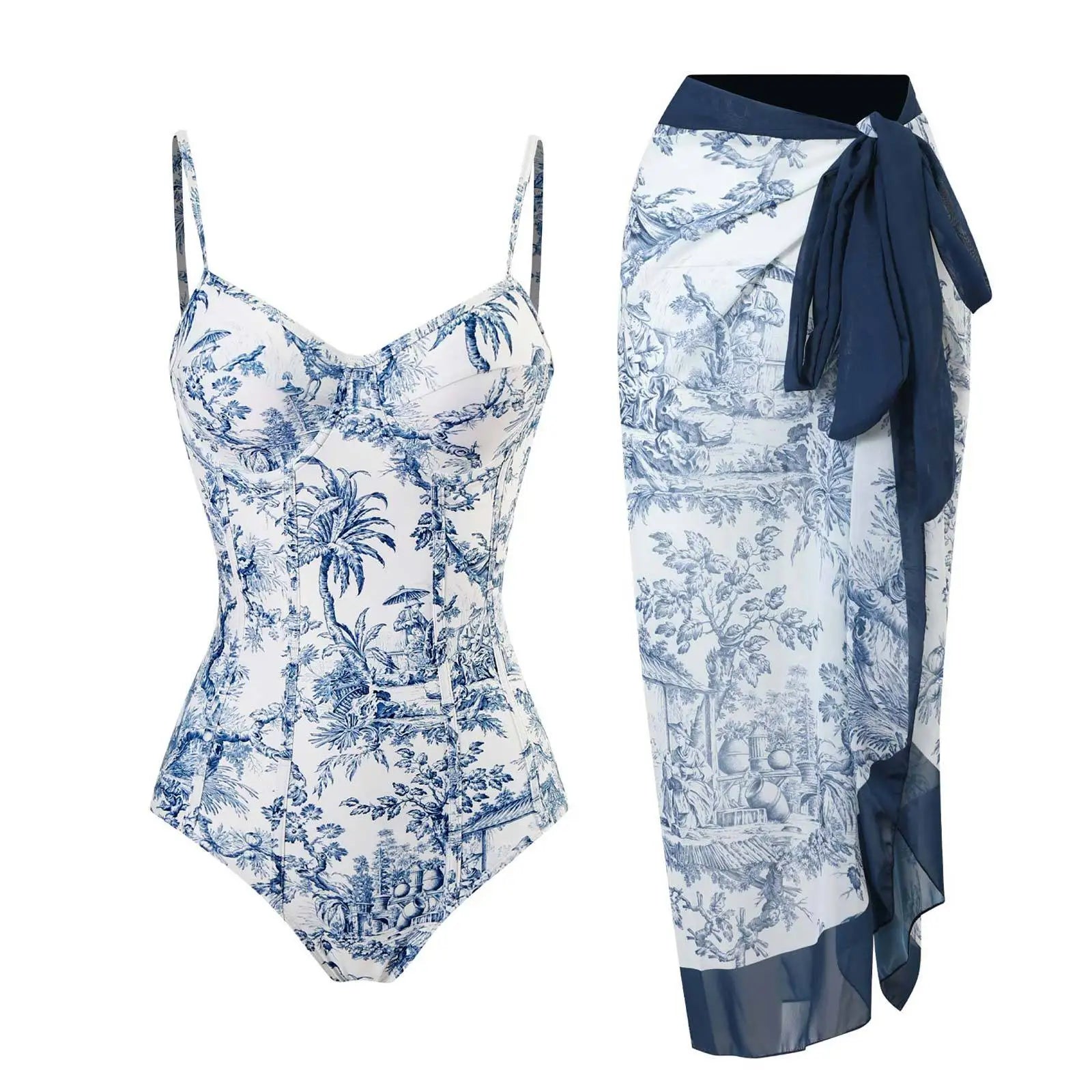 Two-Piece Bikini & Cover-Up