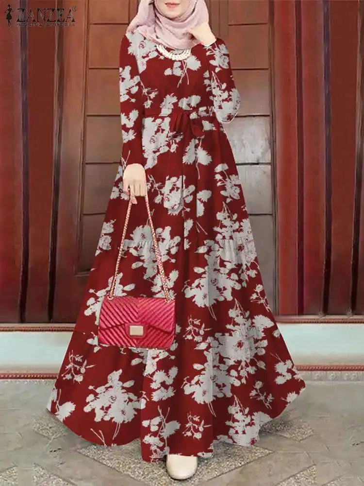 Long Sleeve Modest Holiday Dress