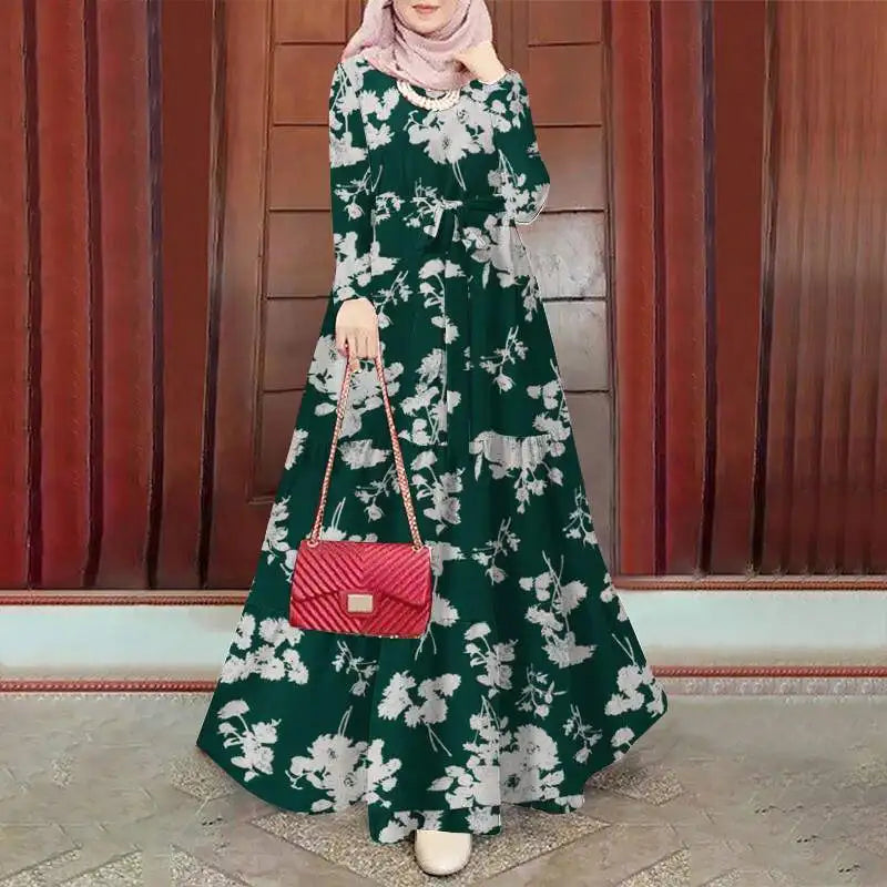 Long Sleeve Modest Holiday Dress