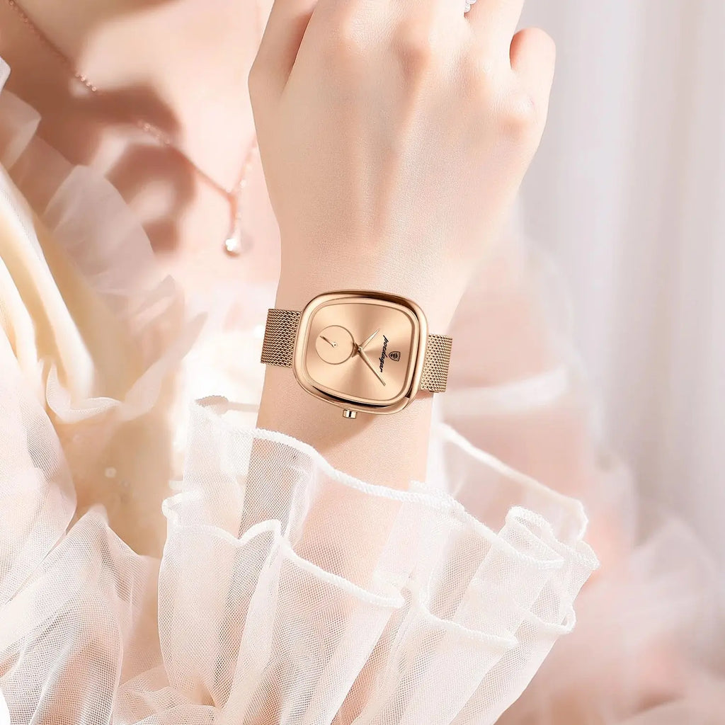 Elegant Women's Stainless Steel Watch