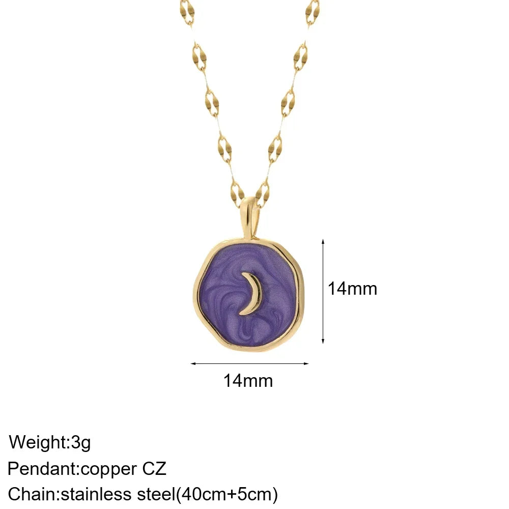 Multi-Charm Pendant Necklace