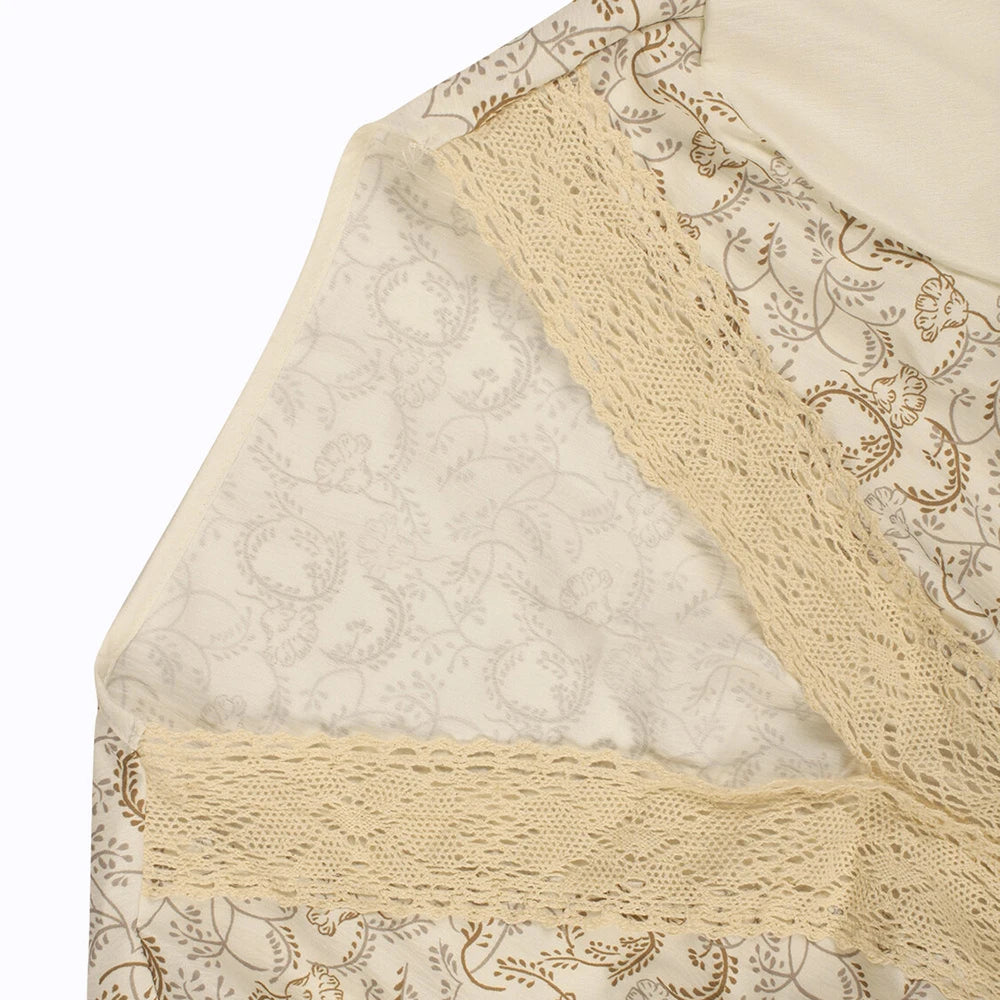 Women's Mesh Detail Long Dress