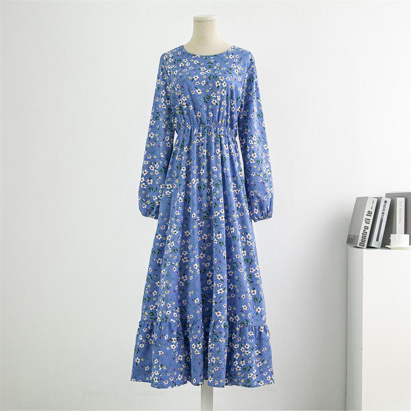 Women's Loose Fit Muslim Maxi Dress