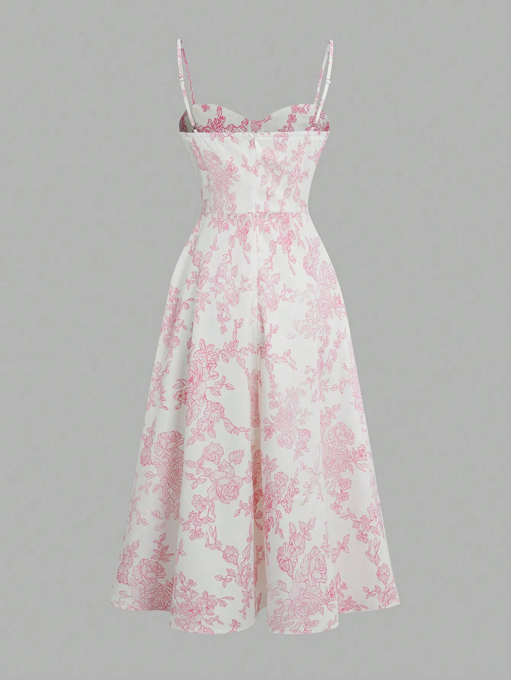 Women's Pink Floral Sundress