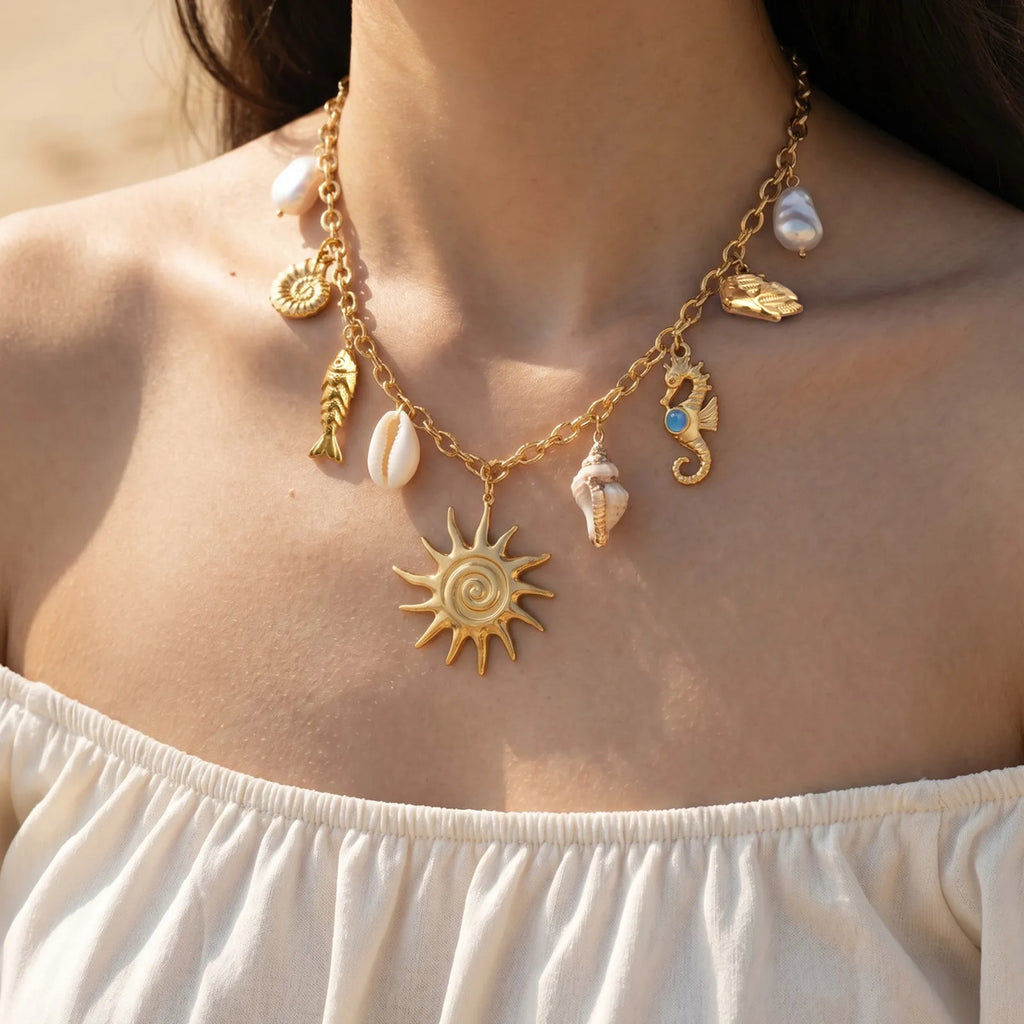 Sea Life Pendant Necklace