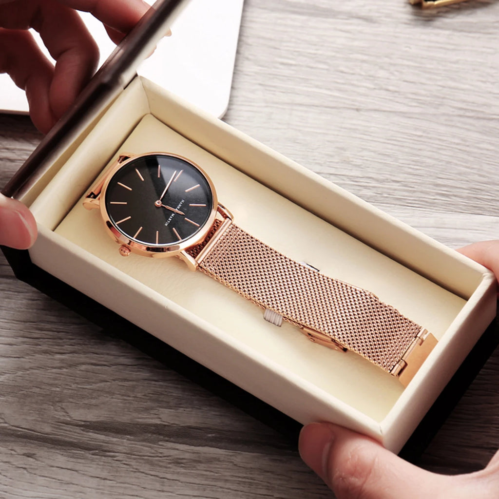Elegant Ladies Quartz Wristwatch