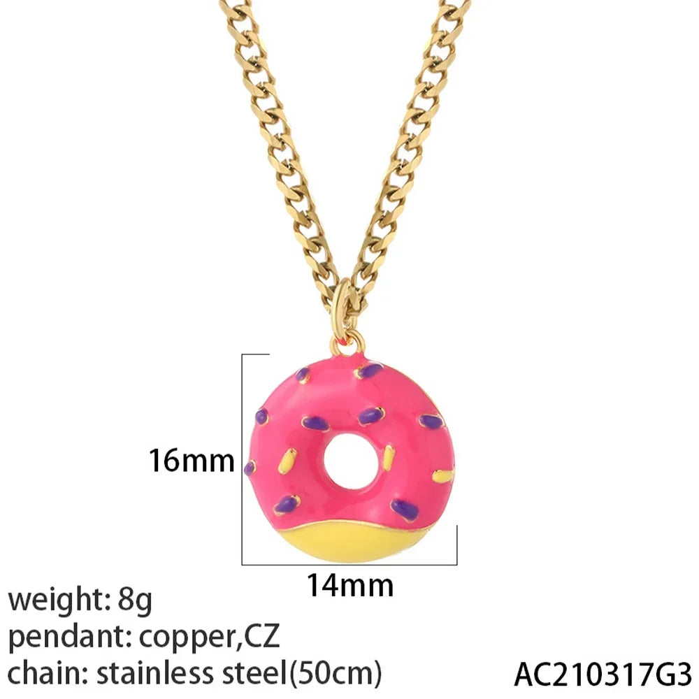 Multi-Charm Pendant Necklace