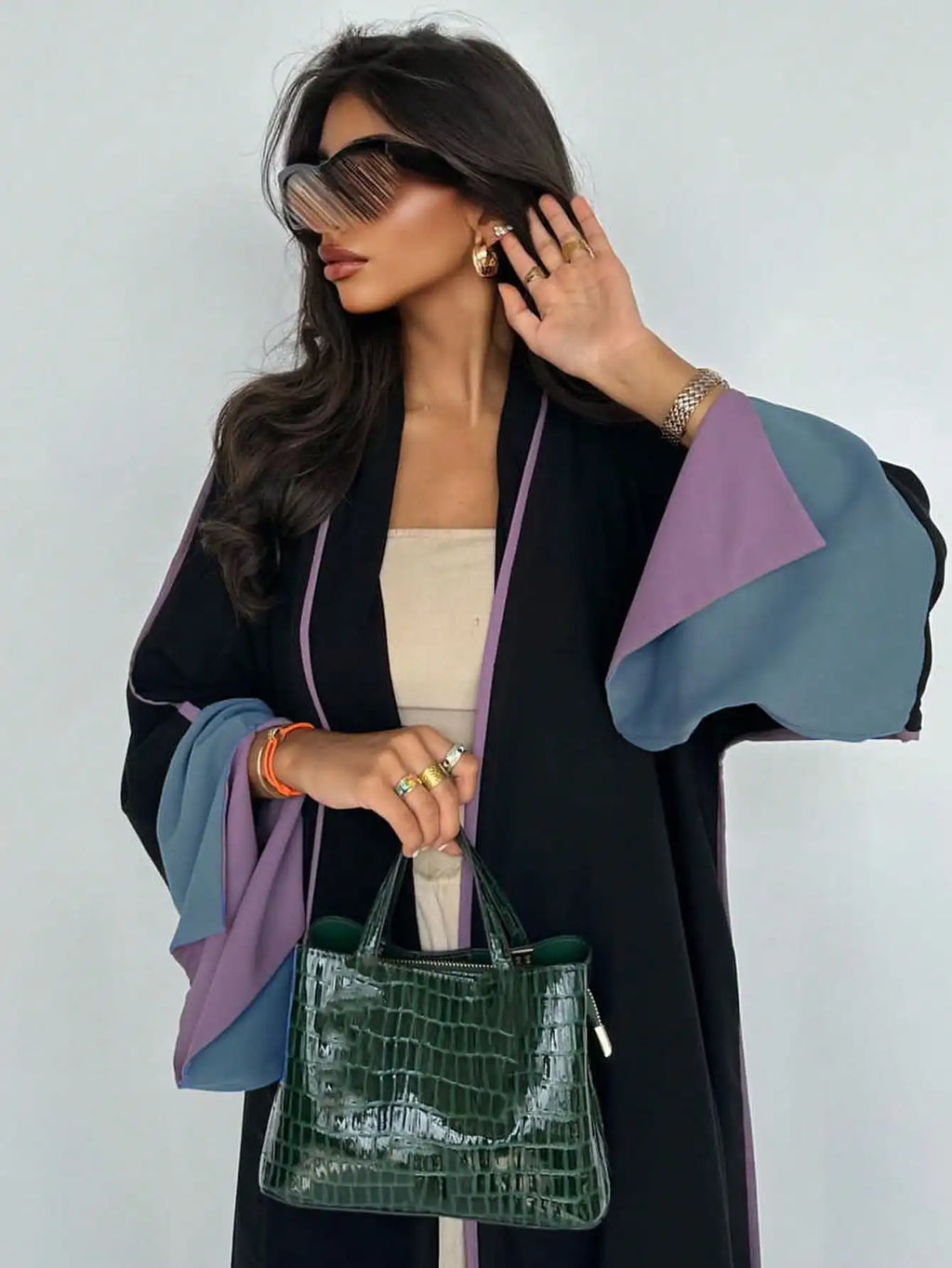 Women's Full Sleeve Modest Abaya