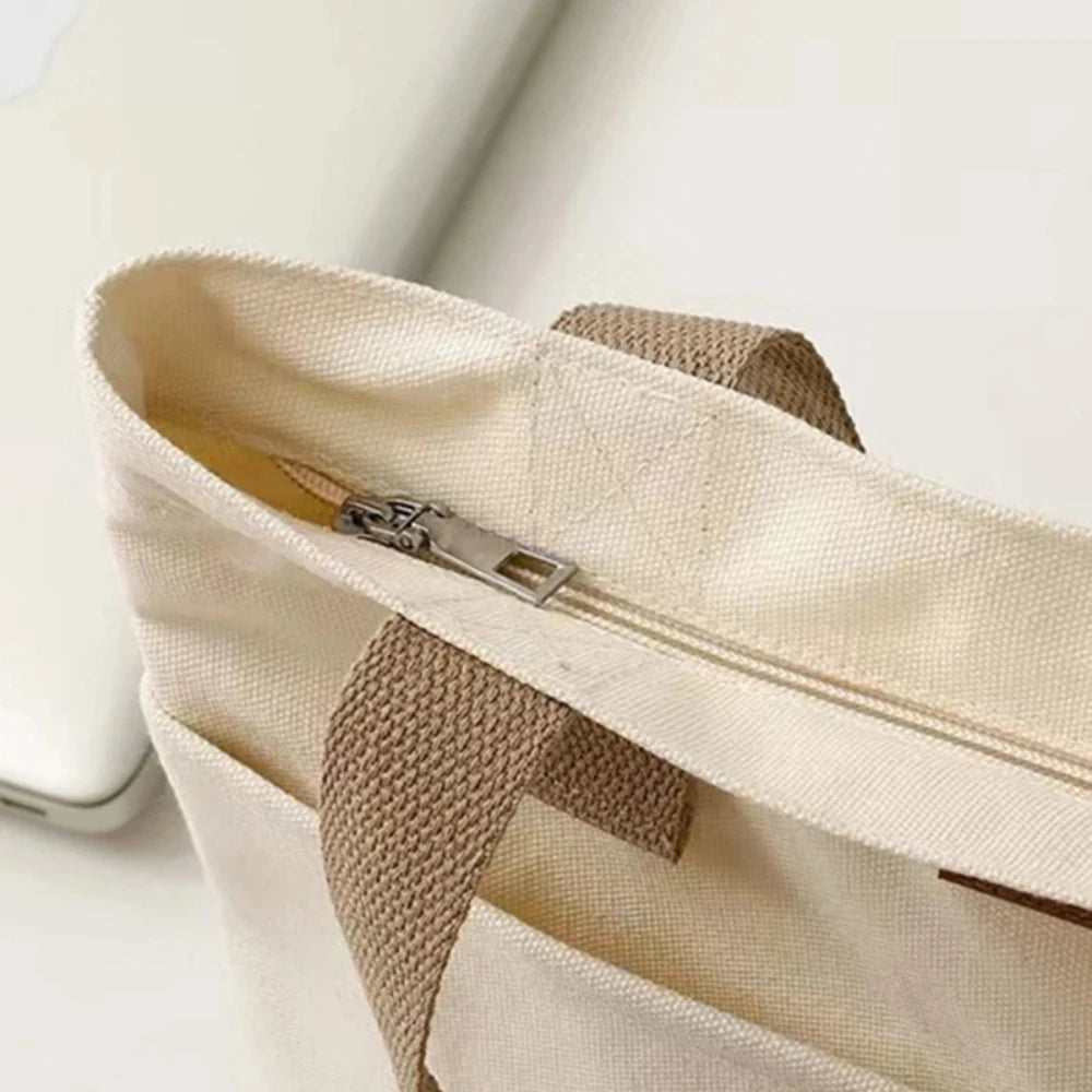Casual Canvas Shoulder Bag