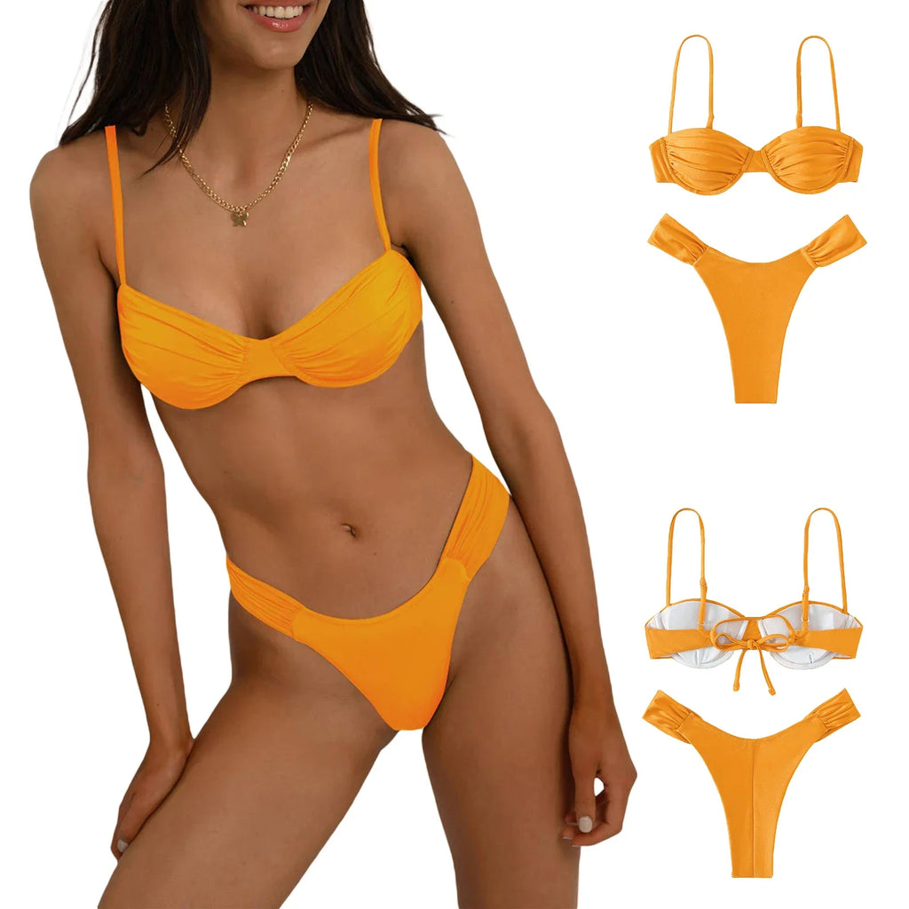 Women's Swim Bra & Shorts Set