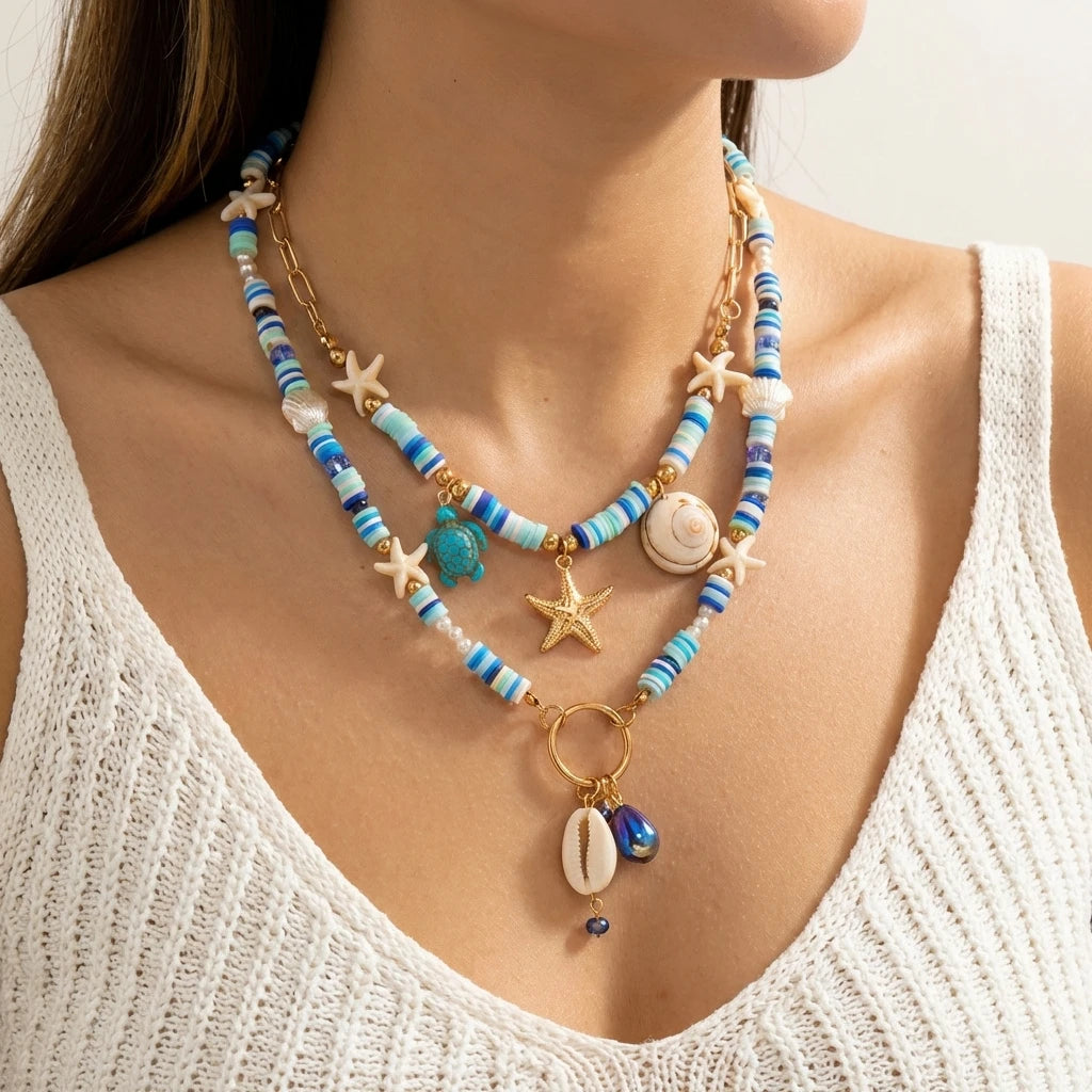 Beach Layered Necklace