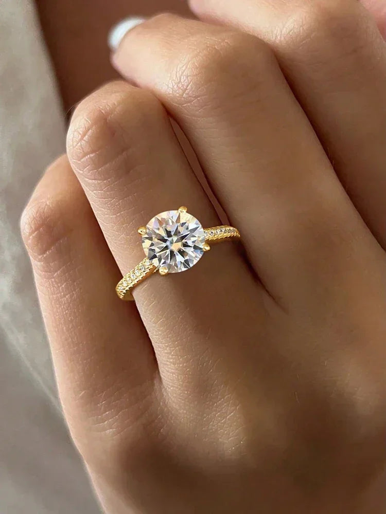 High Sparkle Silver Ring