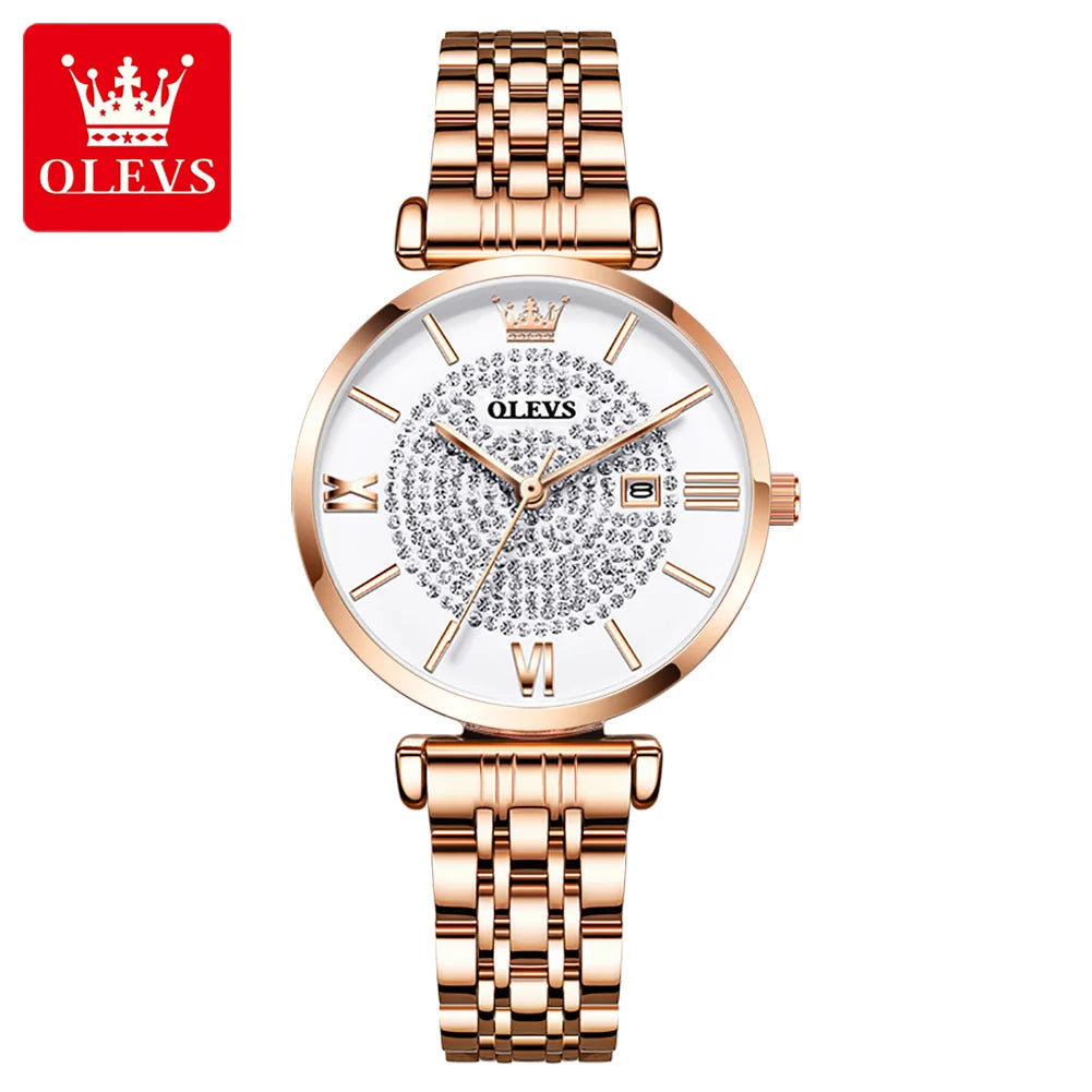 Stainless Steel Mesh Strap Watch