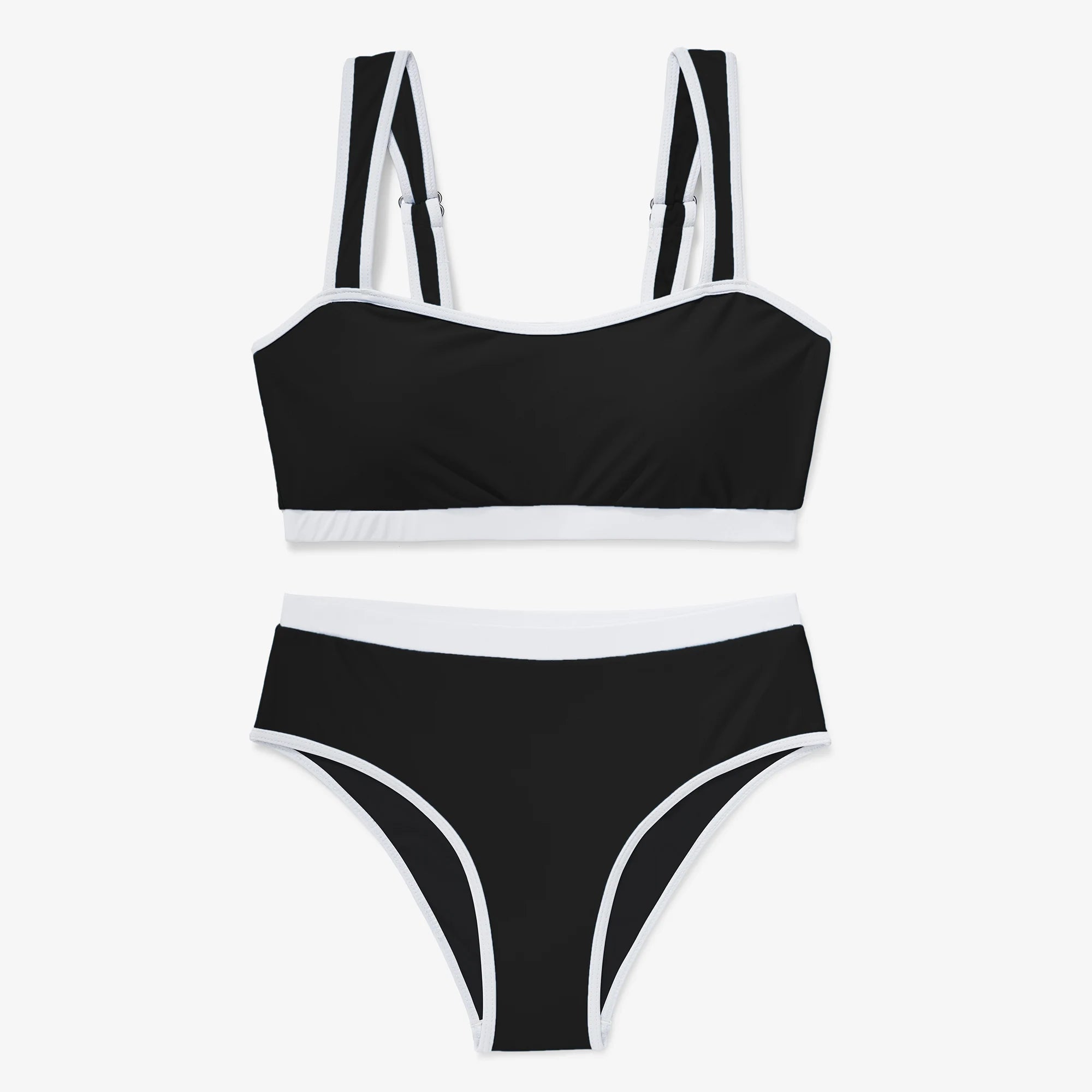 Fashion High-Waisted Swim Set