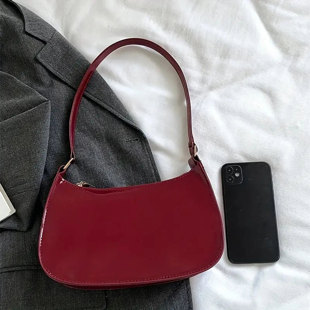 Red high-end bag for women