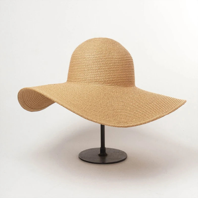 Summer Solid Color  Sun Hat Ladies Beach