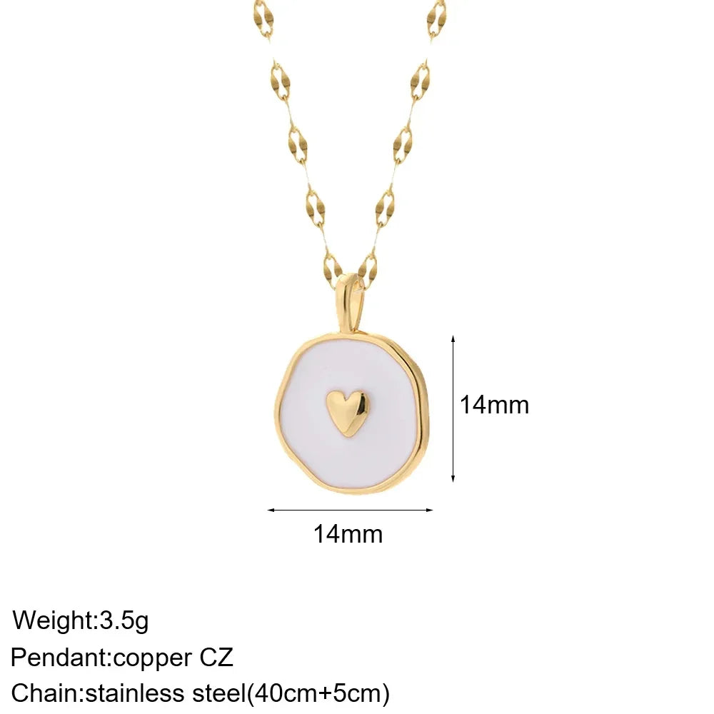 Multi-Charm Pendant Necklace