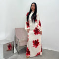 Elegant Bell Sleeve Islamic Dress
