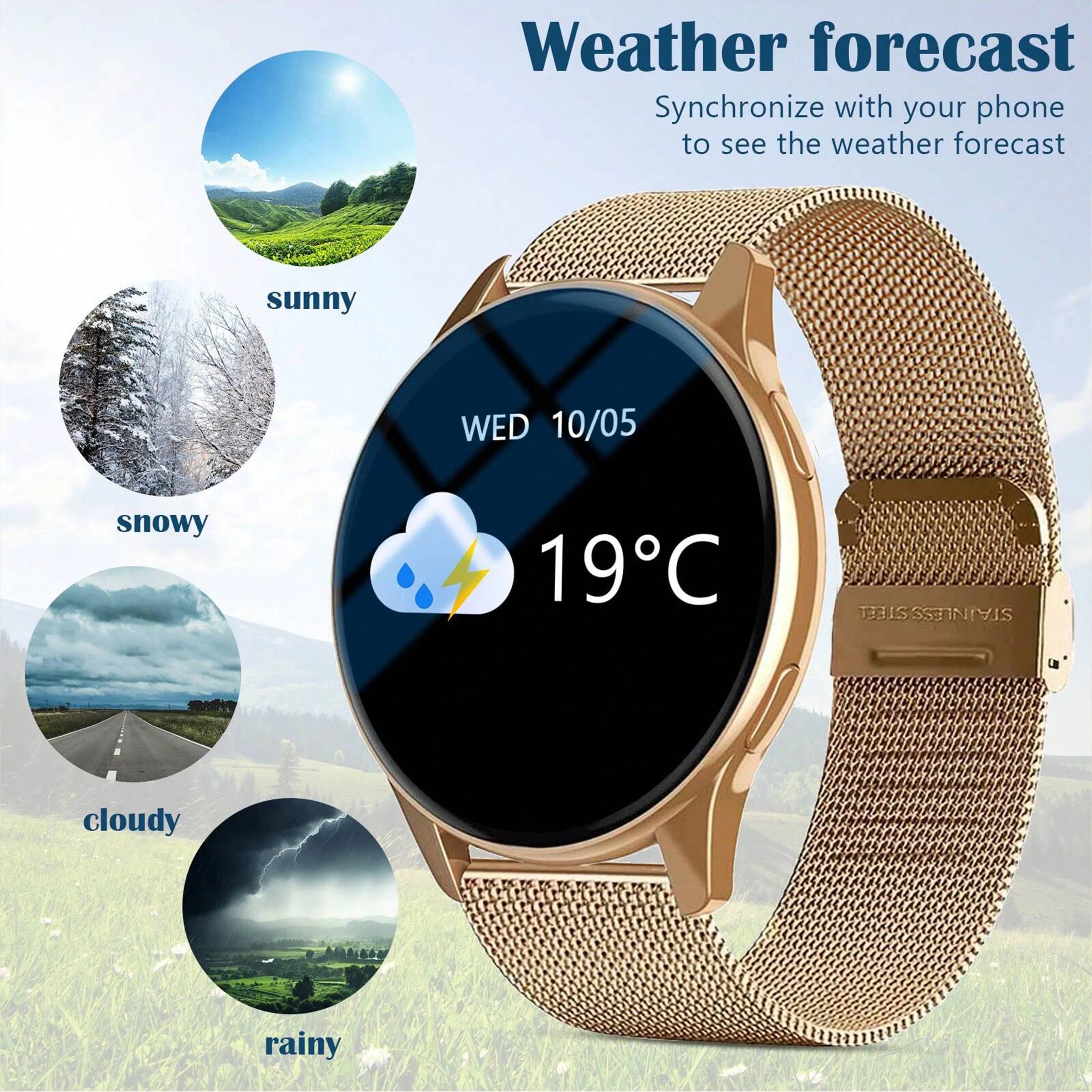 Heart Rate Monitoring Smartwatch