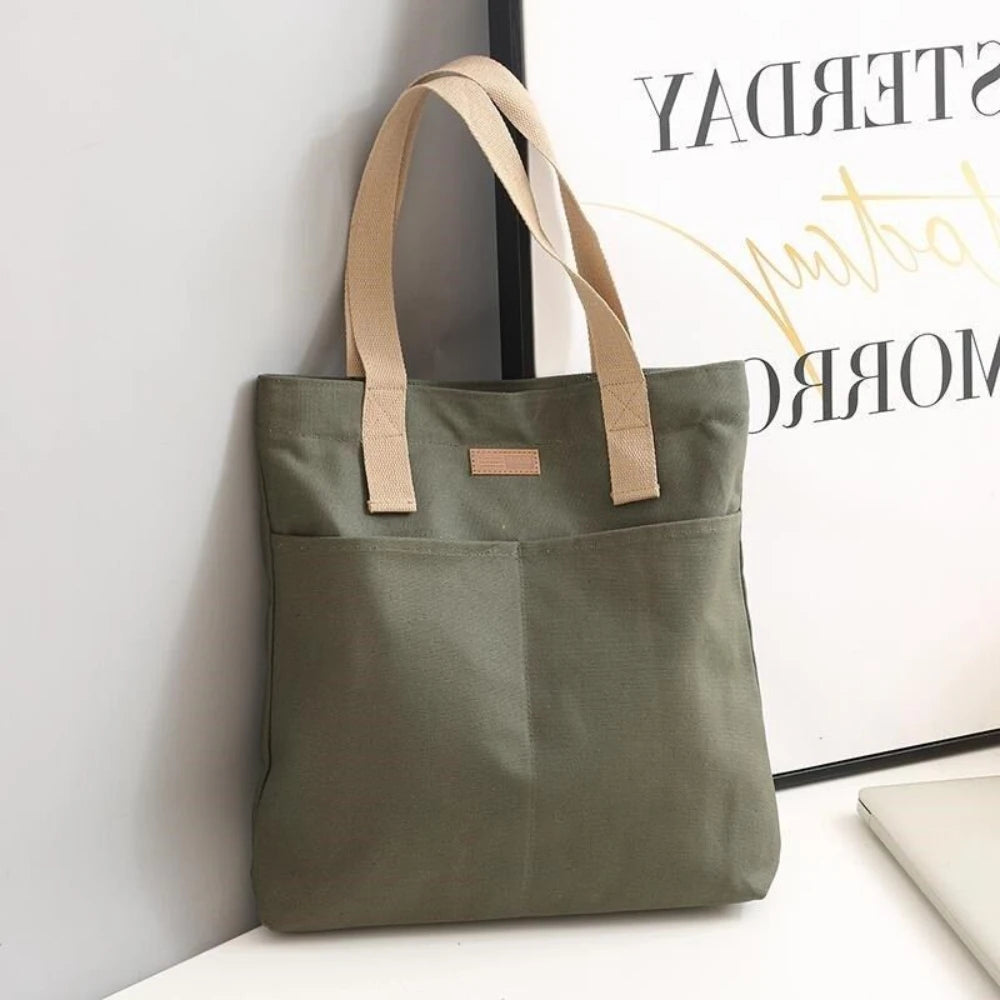 Casual Canvas Shoulder Bag