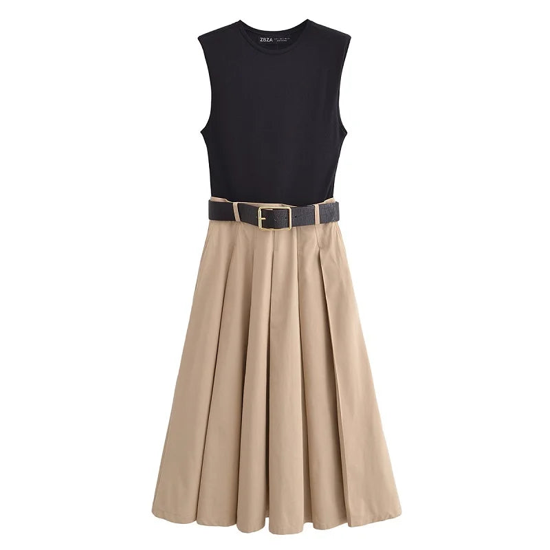 Casual Elegant Midi Dress