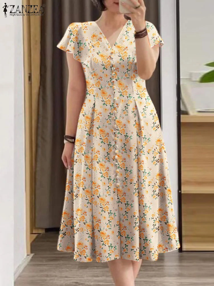 Women's Floral Holiday Sundress