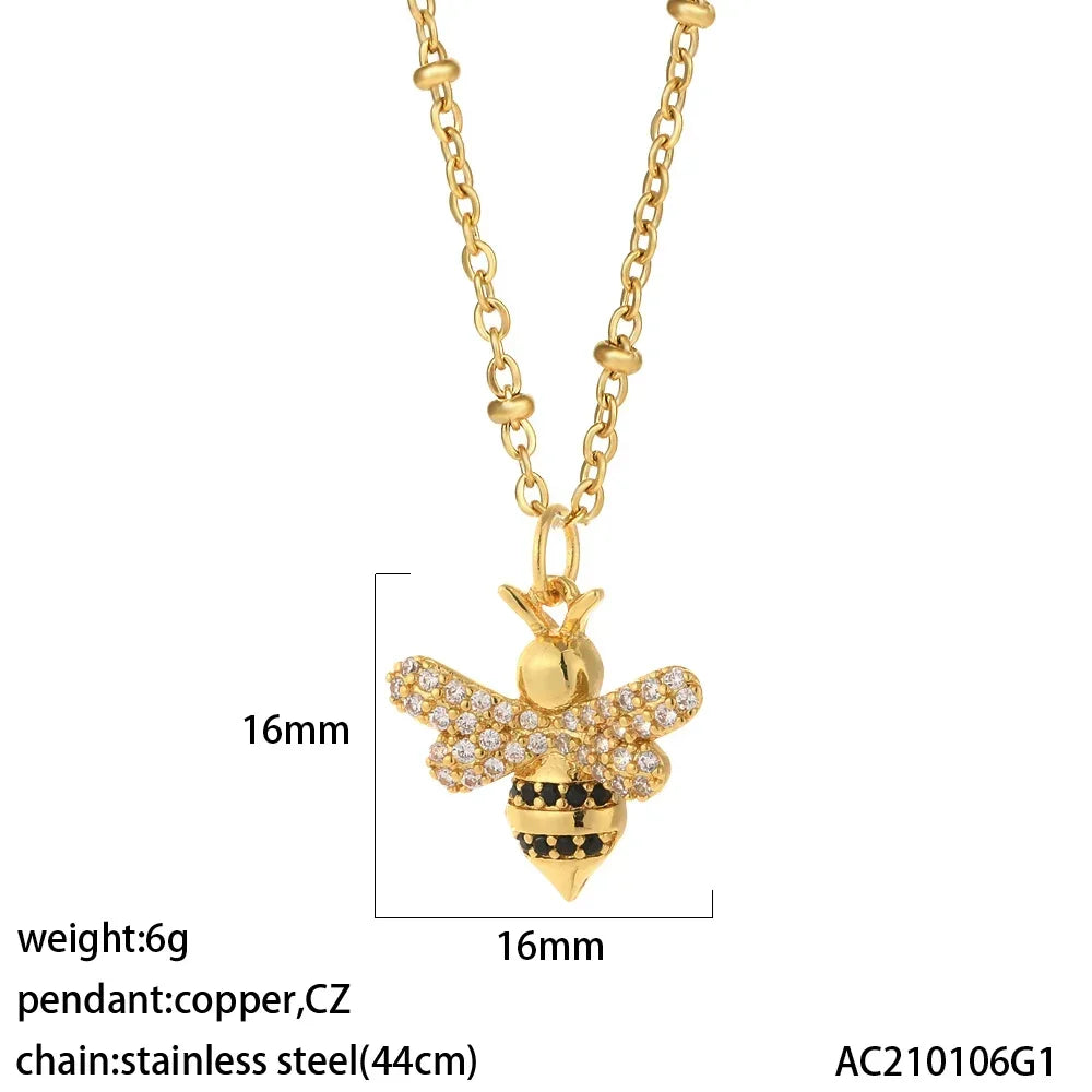 Multi-Charm Pendant Necklace