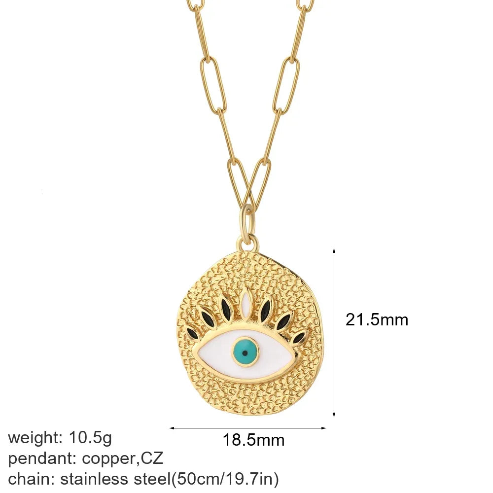 Multi-Charm Pendant Necklace