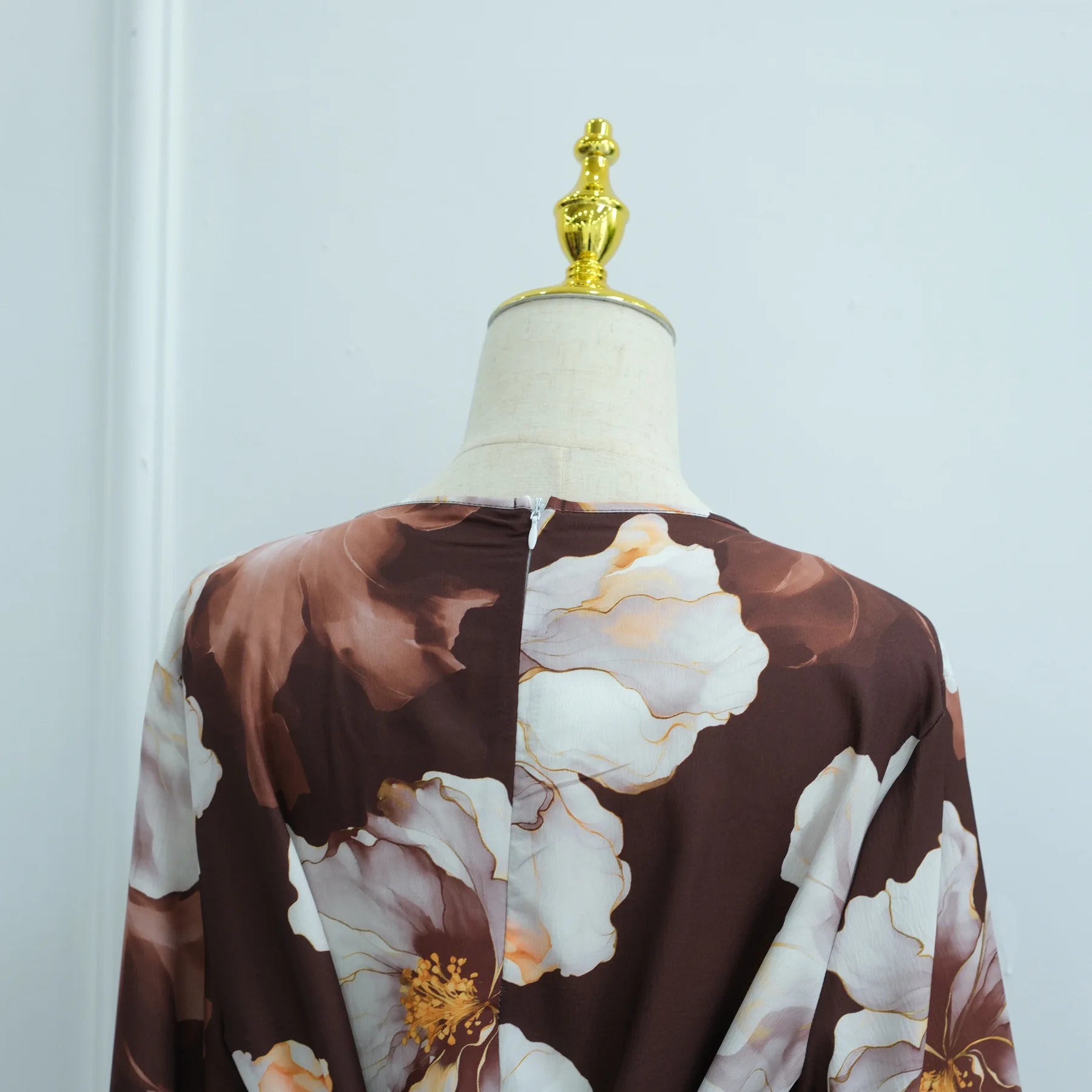 Turkish-Inspired Printed Kaftan