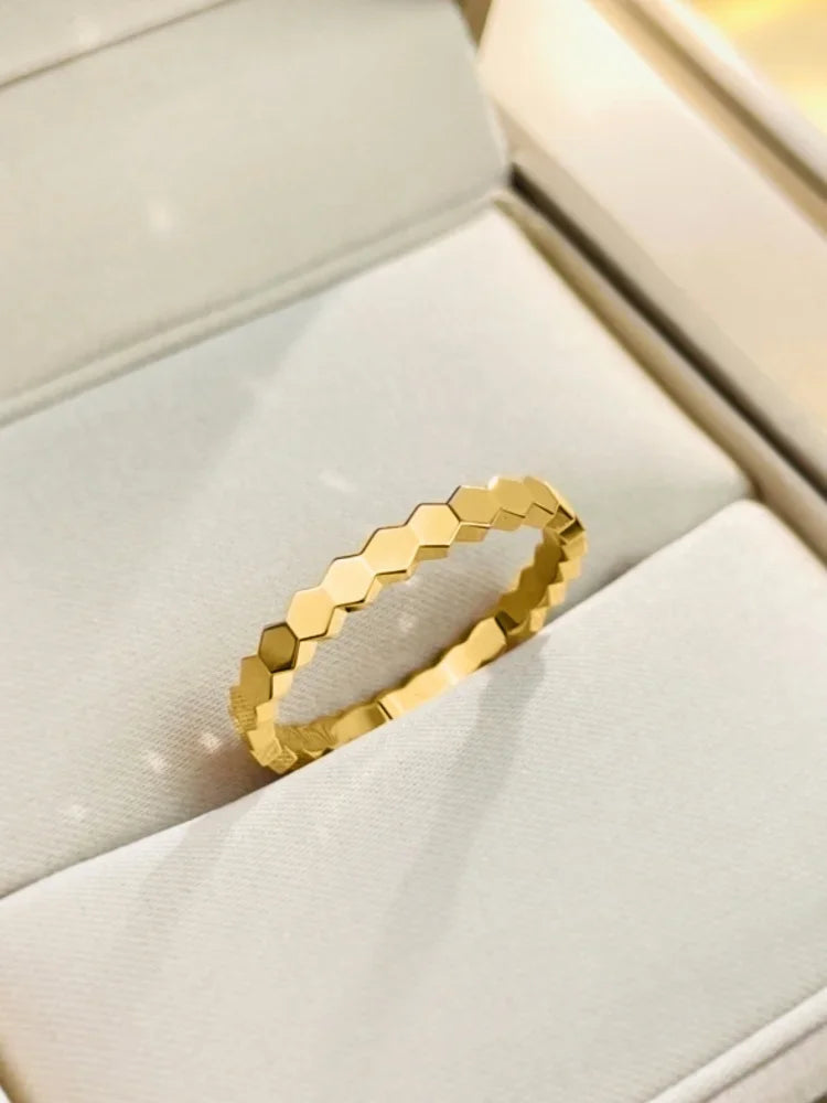 Sterling Silver Zircon Ring Set