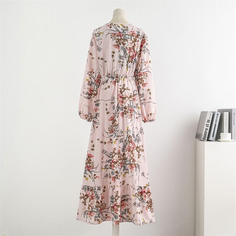Women's Loose Fit Muslim Maxi Dress